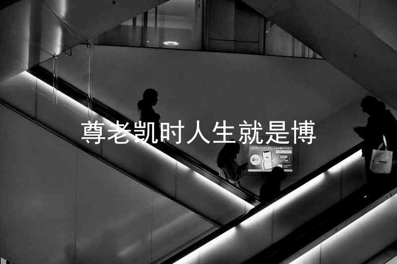 尊老凯时人生就是博